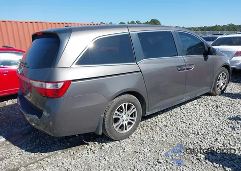 2011 Honda Odyssey Exl z USA, uszkodzony, nr VIN 5FNRL5H63BB092536